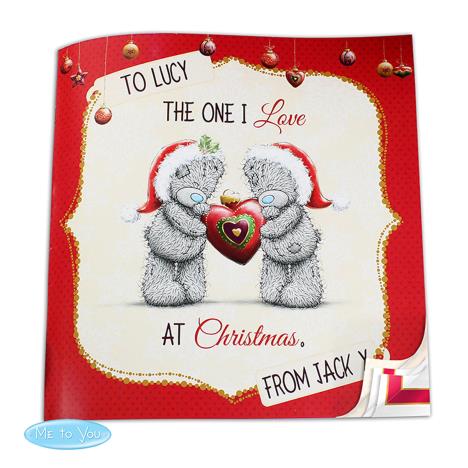 Personalised Me to You Bear The One I Love at Christmas Book £13.99